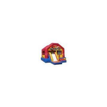 EN14960 Waterproof  Inflatable Jumper  Bouncers with cover sheet for advertising