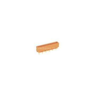 Orange Wires Straight Solder Pin MCS Connector With 7.62mm Pitch SP475 / SP478