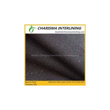 China Manufacturer Direct Wholesale Polyester 10gsm Non-woven Interlining 1010 photo-2