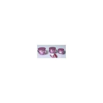 Gold Diamond Acrylic Cosmetic Jar photo-2
