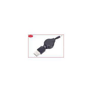 USB 2.0 to USB 2.0 Retractable Charging Cable 0.6MM DC For Nokia Mobile Phone