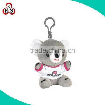 Promotion gift koala keychain plush koala bear keychain
