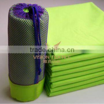 Microfiber Funny Beach Towels Packing With Mesh Bag