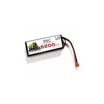 Rc heli leopard power Lipo Battery 5200mah-2S-35C