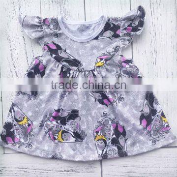 China sale OEM quality cartoon pattern design girls party dresses children