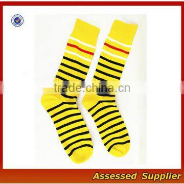 WH-115 hot sale cheap new 2017 wholesale stripe jacquard cotton socks and soft tube custom sock for men and women