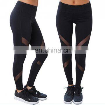 2017 Girls Fashion Mesh Leggings Underwear Fitness Gym Yoga