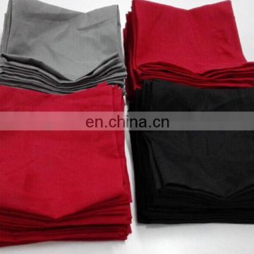 high quality pure linen Christmas holiday red napkin