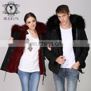 Newest 2016 Winter Fashion Hot Selling Mens Hooded Raccoon Fur Coat Faux photo-3