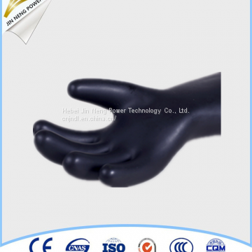 class 2 black latex safety gloves for live working