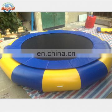 Square inflatable water trampoline giant inflatable water toys