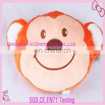 custom newest fashion plush orange monkey toys