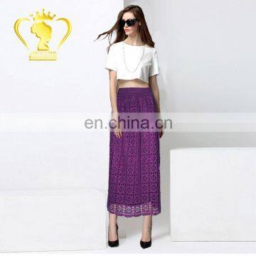 New Arrived Casual Woman Cotton Loose Skirts Factory Wholesale photo-3