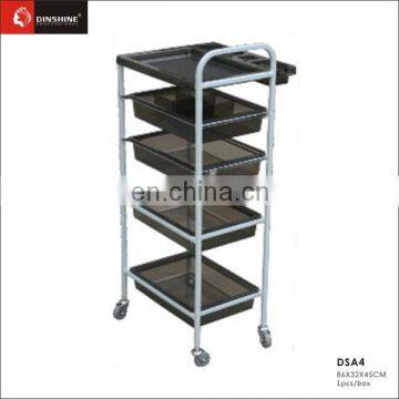 protable salon hair color trolley