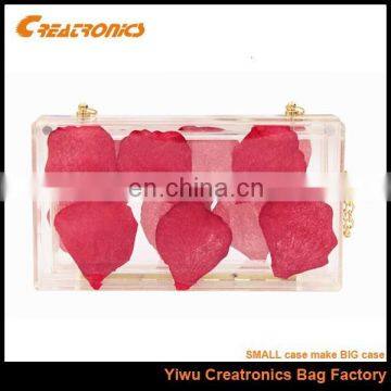 manufacturer evening bag acrylic clutch bags