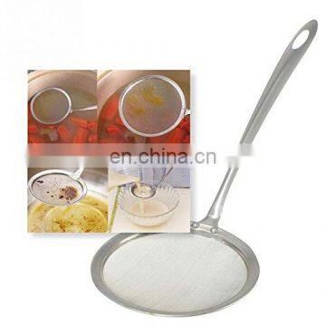 stainless steel wire mesh skimmer/ food oil colander