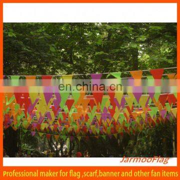 advertising promotional bunting and string flag