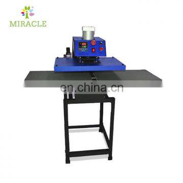 Large double side format pneumatic heat transfer sublimation printing machine