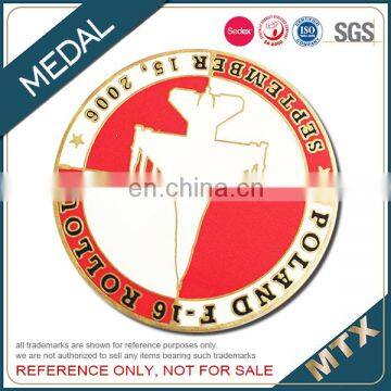 Iron Stamped Soft Enamel Sports Medal With Epoxy Supplier photo-3