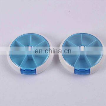 PP One Week 7 Cases Round Pill Box