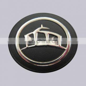 Professional OEM Private Brand Type Embossed Style Custom Chrome Pvc Car Sticker