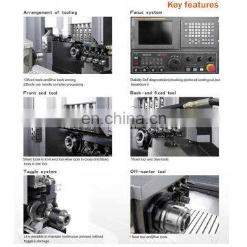 SM205 Top Selling Wholesale Tapping Swiss Type Cnc Lathe Machine