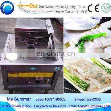 Large capacity commercial rice roll steamer made of full stainless steel