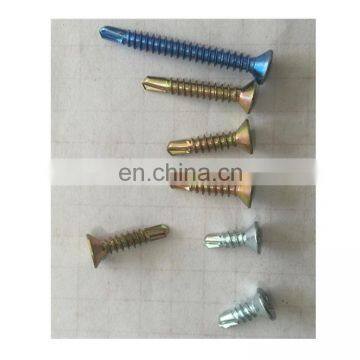 Lightning tail wafer head self drilling screws 8x1/2''