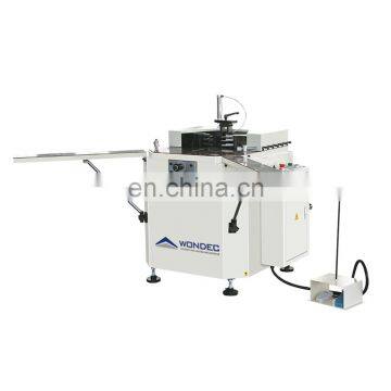 High performance single head aluminum profile corner crimping machine multi-position manual machine/aluminum window making