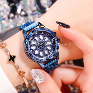 3ATM Water Resistant Rotating Feature Alloy Quartz Watch Ladies Fashion Watch OEM Jewelry Watch photo-5