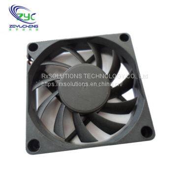 DC Cooling Fan 11 Blade 12V 7015 7CM 3pin Computer case Fan