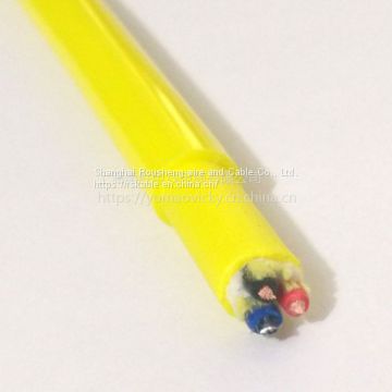 Yellow / Blue Sheath  Cable Rov Acid-base / Oil-resistant Cable