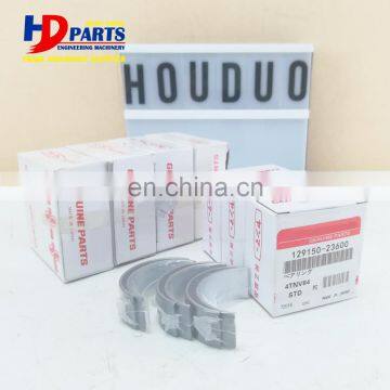 Diesel Engine Parts 3D84 4D84 4TNV84 4TNE84 Crankshaft Bearing And Connecting Rod Bearing