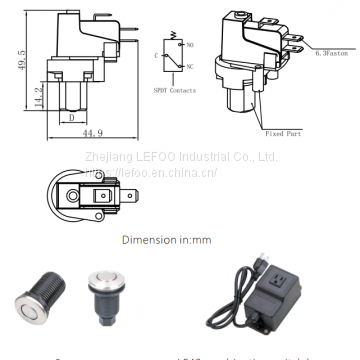 LF40-01 UL Approved SPA, Hot Tub Air Switch for Remote Control photo-4