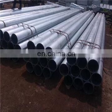 Galvanized surface non-alloy large diameter steel pipe