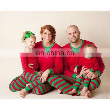 Xmas Kids Adult Family Matching Christmas Deer Striped Pajamas Sleepwear Nightwear Pyjamas Bedgown Sleepcoat Nighty 3colors photo-4