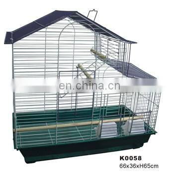 Wholesale Wrought Portable Chinese Large Aluminium Stainless Steel Iron Bird Parrot Cage photo-5