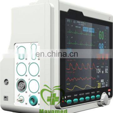 MY-W003C Medical Monitoring Portable 12 Inch Veterinary Vital Signals Multiparameter Patient Monitor Price photo-6