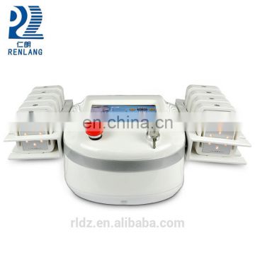 Dual wavelength 650nm 980nm Lipolaser Lipo laser diode slimming machine for sale