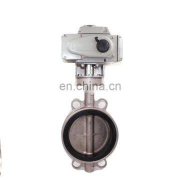 2inch 3inch 4inch 5inch 6 Inch Nickel Plating Valve Disc DC12V DC24V Electric Actuation Butterfly Valve photo-6