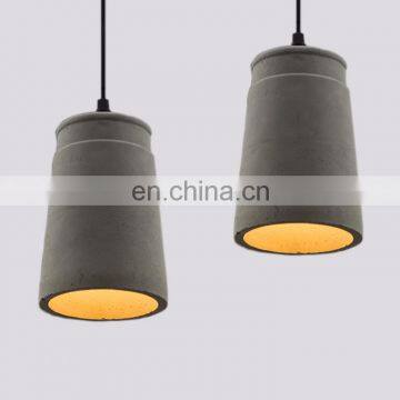 Винтажный ретро цементный креативный промышленный бетонный подвесной светильник photo-7