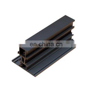 Reasonable price anodizing coating aluminum profile for glass sliding door decurve parts