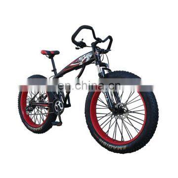 factory cheap price 26 inch fat tire mountain bike / beach bicycle for men