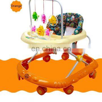 High Quality Walking Baby Walker for First Learning Step to Baby/8 Pcs PU Wheels Plastic Baby Learning Walkers photo-5