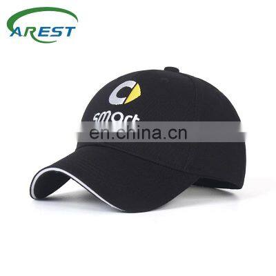 Car accessories embroidered LOGO in the car sun hat For smart fortwo forfour 453 451 450