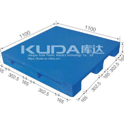 chemical resistant  1111D PBCZ PLASTIC PALLET（BUILT-IN STEEL TUBE）from china