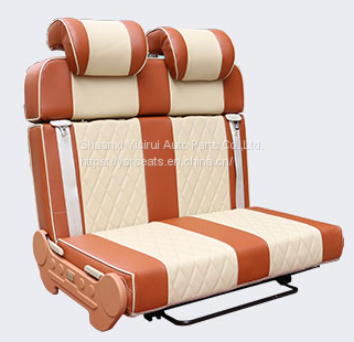 High standard Campervan Aviation Commercial Vehicle foldable seat caravan RV camping trailer seat bed Campervan car seat