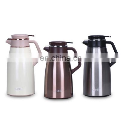 GINT portable custom 1.5 liter insulated coffee pot with glass refill