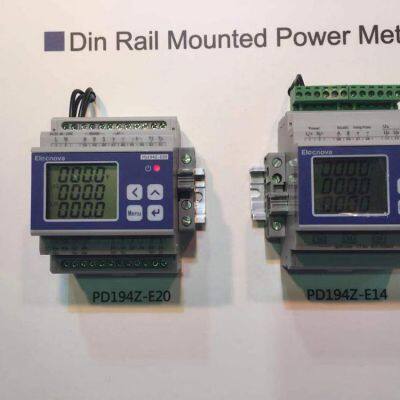 Elecnova PD195Z-E33 Multi-circiuit Din-rail Mounted 9 Current Measurement DC Watt Hour Meter photo-4