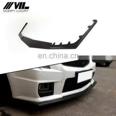 Carbon Fiber Car Front Bumper Lip for Cadillac CTS-V 13-14